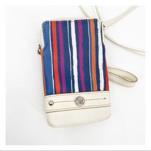 Relic Mini Crossbody Striped Shoulder Wristlet Bag Purse